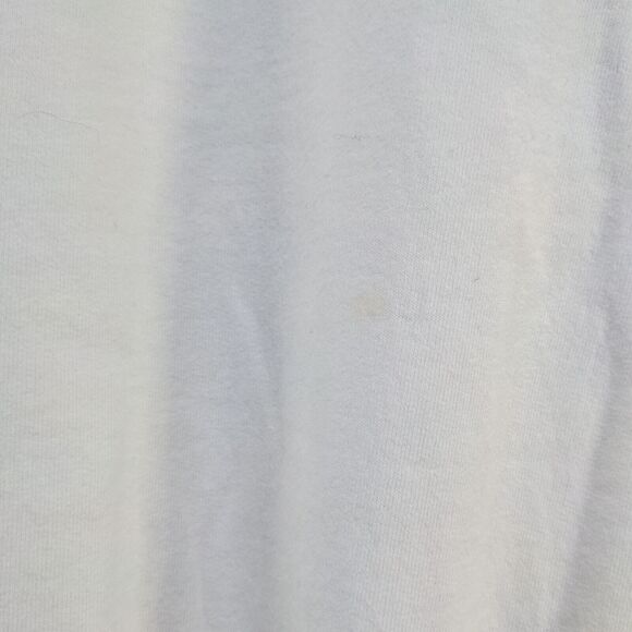 Del Sol Men's St. Maarten Pullover Crew Neck Sweatshirt White XXL Heavyweight - Picture 7 of 16